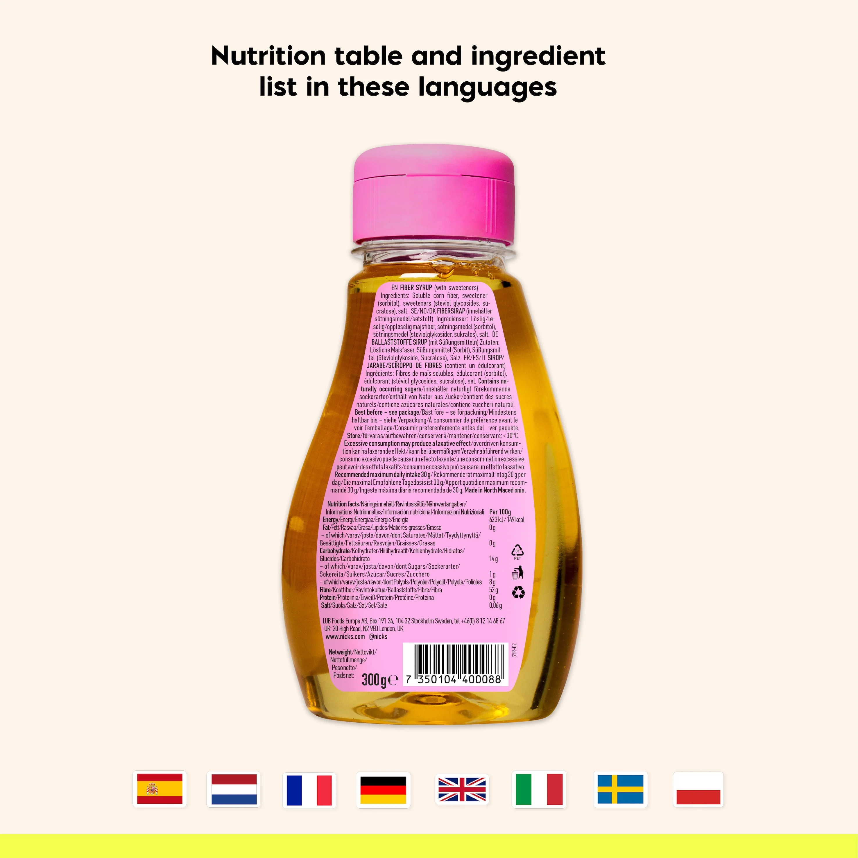 Fiber syrup 300g - Image 6