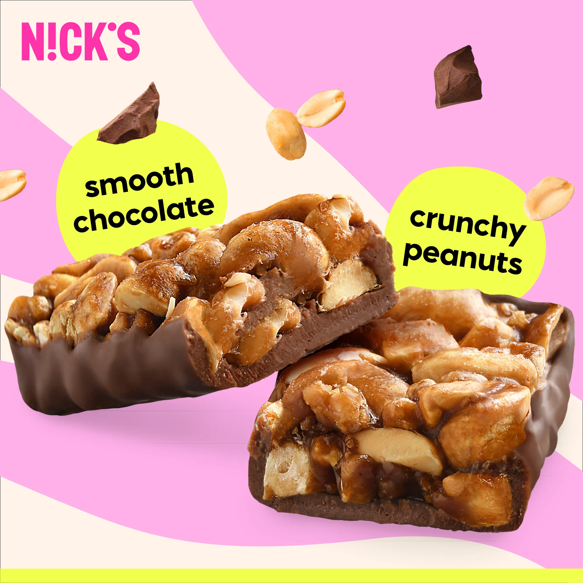 Nut bar peanut crunch 12 x 40g - Image 4